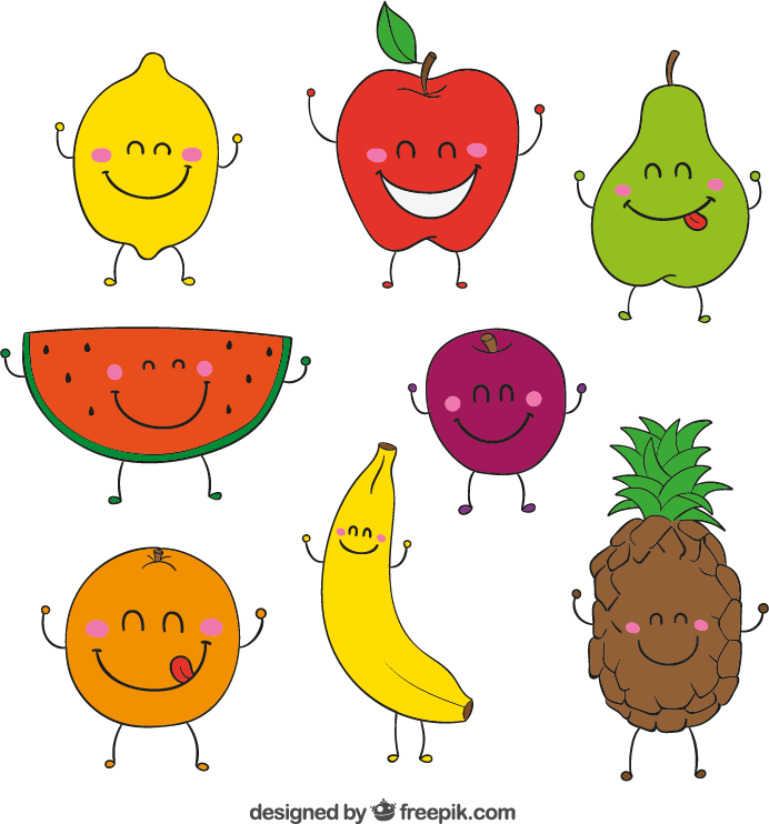 Cartoon Fruit Watermelon - Cartoon Fruit Watermelon (692x742)