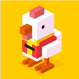 Crossy Road - (400x407) Png Clipart Download