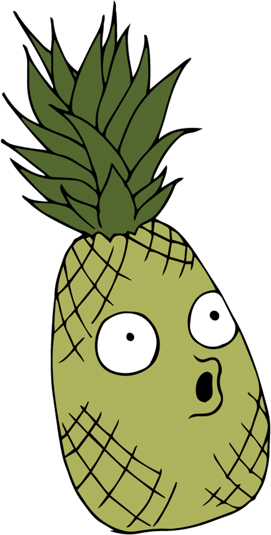 Pineapple By Lethargiceye Pineapple By Lethargiceye - Pineapple (1000x1883)