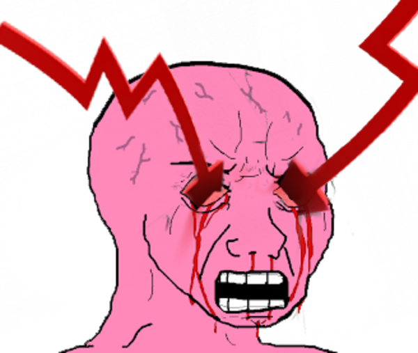 Kb Png Angry Pink Wojak Png Image With Transparen Vrogue Co