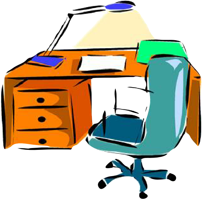 Wolverhampton - Desk - (682x674) Png Clipart Download