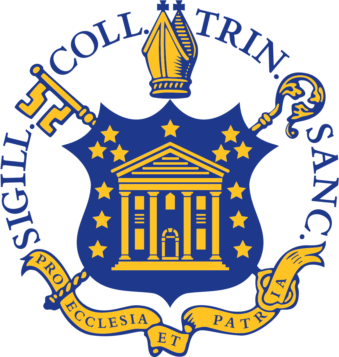 Trinity College Ct Logo - (1200x1200) Png Clipart Download