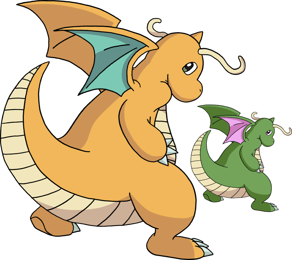 Dragonair Card For Kids - Dragonite By Tails19950 - (1024x911) Png ...