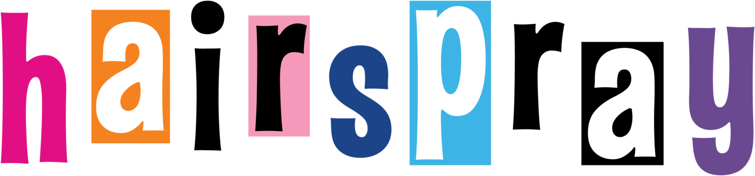 Hairspray Broadway Logo By Zac242 - Hairspray Jr. - (1661x481) Png ...