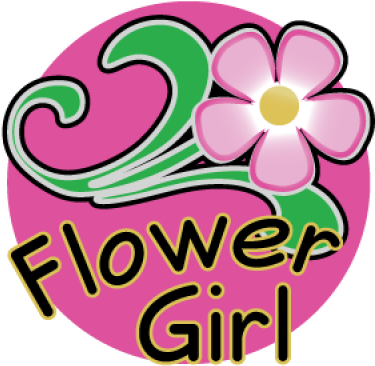 Flower Girl - (400x400) Png Clipart Download