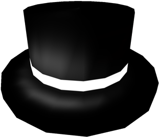 Top Hat Clipart Classy - Blue Banded Top Hat Roblox - (420x420) Png 