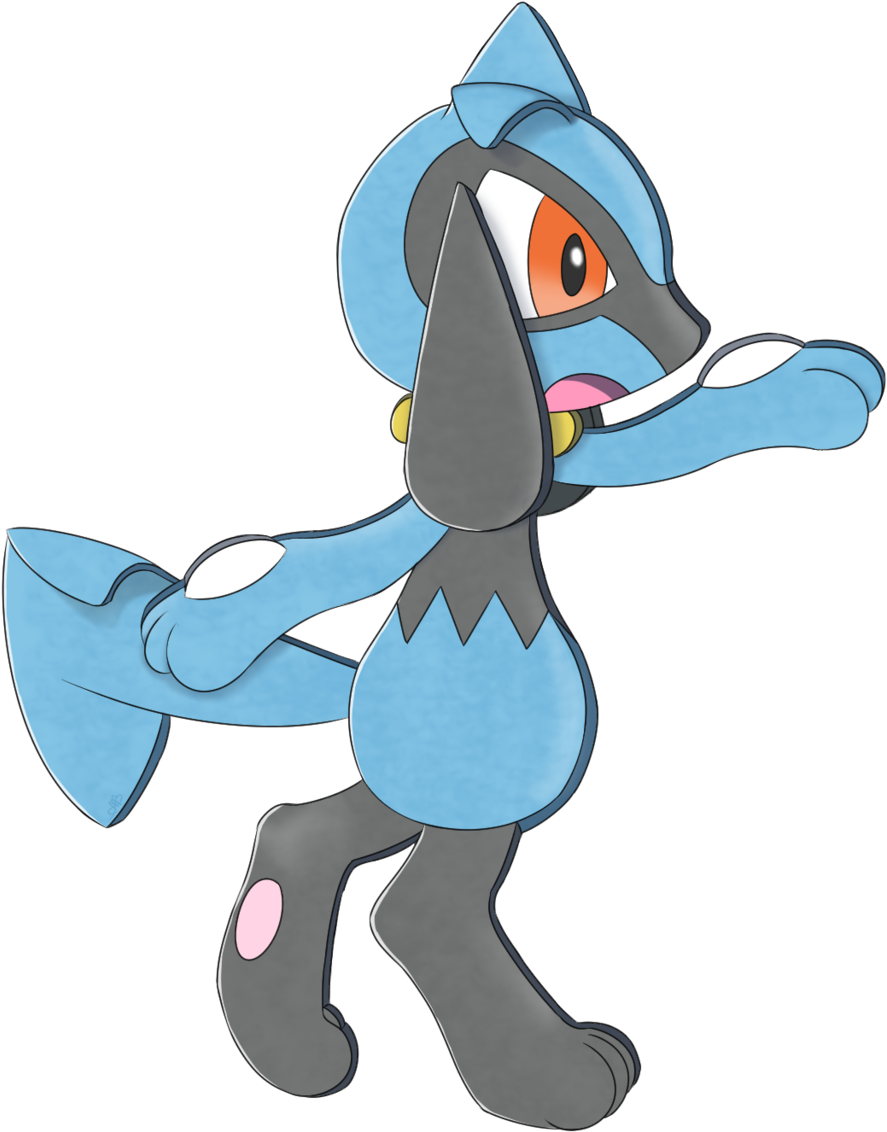 Riolu 900x1144 Png Clipart Download