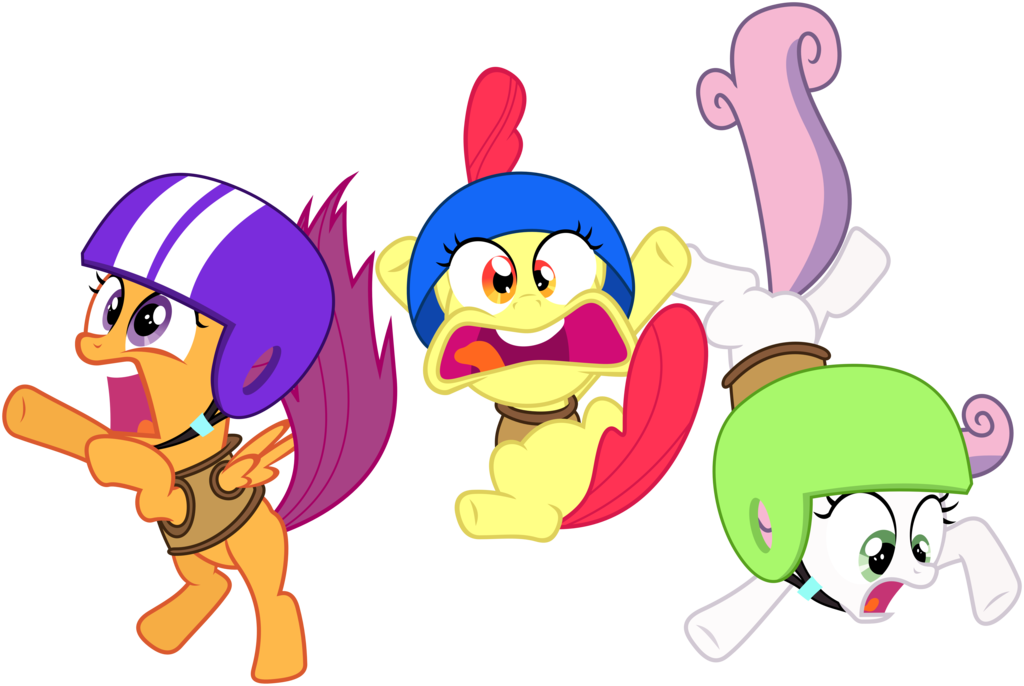 Bloom bot. Cutie Mark Crusaders. Flutterguy.