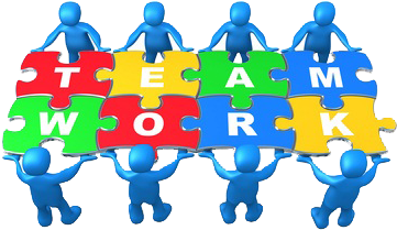 Designing & Customization - Teamwork Puzzle - (400x300) Png Clipart ...