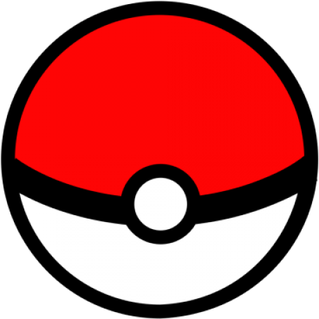 Pokeball Clipart Svg - Pokeball Icon - (640x480) Png Clipart Download