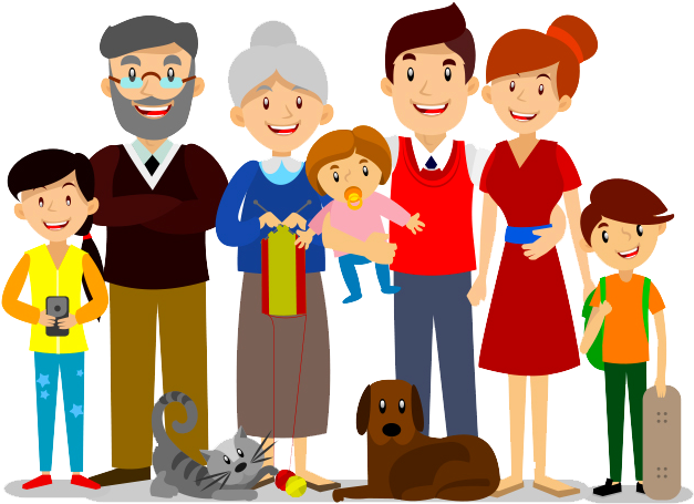 Placeholder - Dibujos De Familia Con Hijos Adultos - (766x497) Png ...