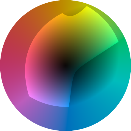 Cielab Hue Circle - Cielab Color Space - (440x440) Png Clipart Download