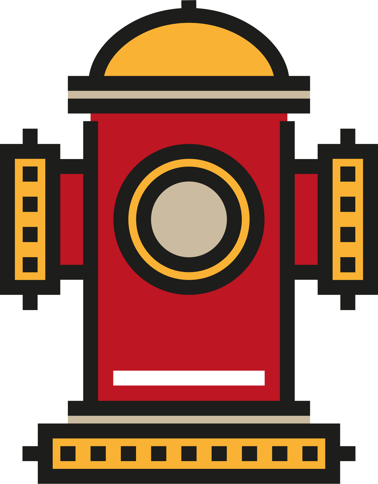 Fire Hydrant Firefighting Icon - Fire Hydrant Firefighting Icon (1320x1692)