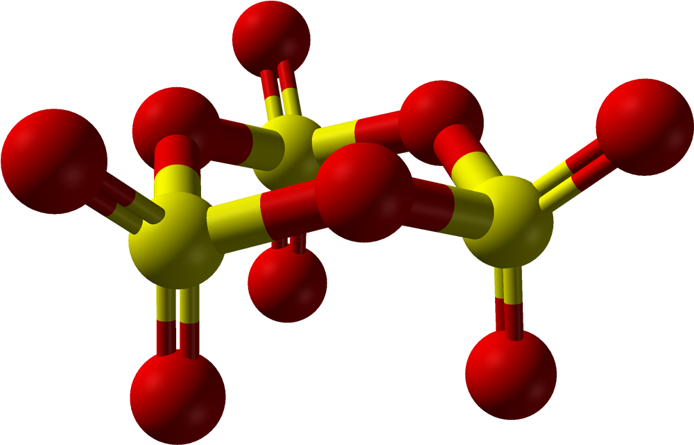 Sulfur Trioxide Trimer From Xtal 1967 3d - Pariksha Manthan:vigyan Evam ...