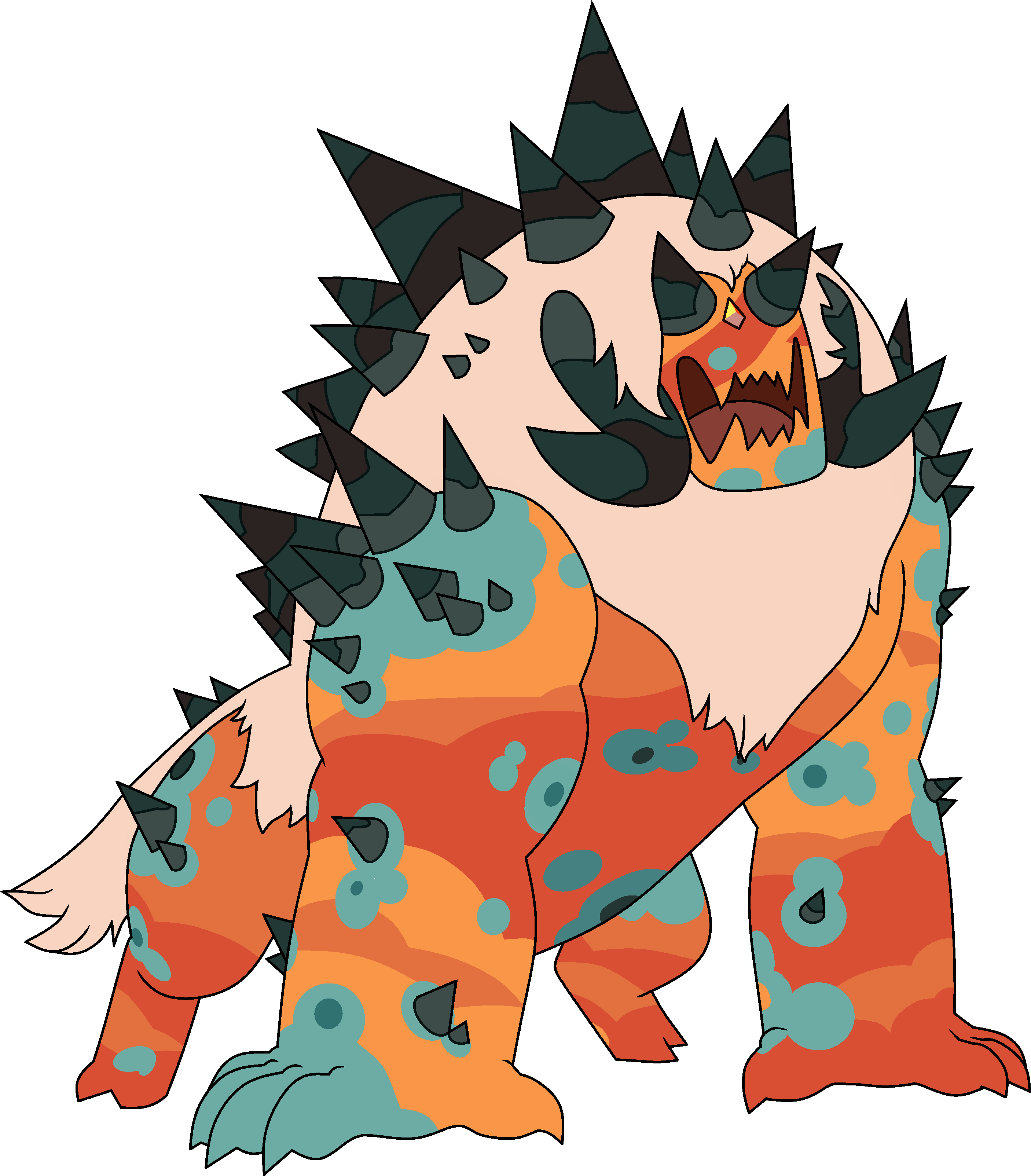 Corrupted - Jasper Steven Universe - (3120x3396) Png Clipart Download