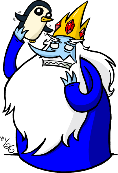 Ice King Is The Main Antagonist Of Adventure Time, - Cartoon - (408x600 ...