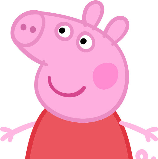 Discovery Kids - Peppa Pig - (600x600) Png Clipart Download