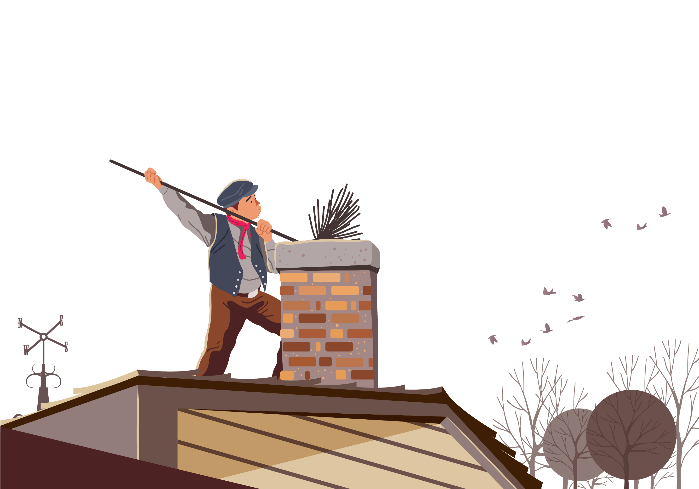 Chimney Sweep Chimney Fire Modern Chimney Cleaning - Chimney Sweep