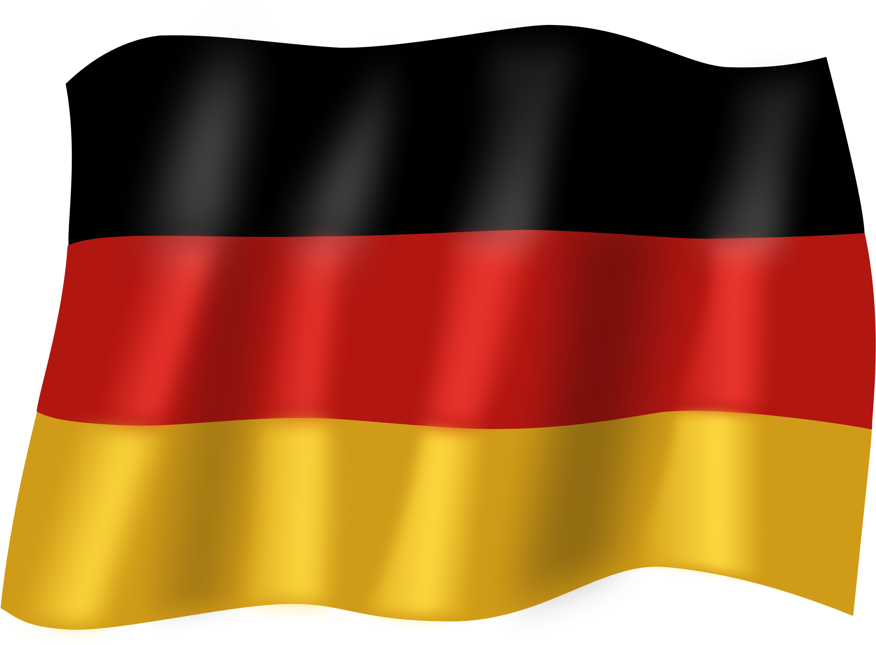 Open - German Flag Waving Png (2000x1500) .