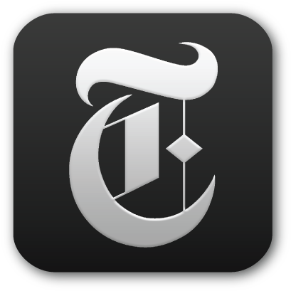 New York Times App Icon - (458x458) Png Clipart Download