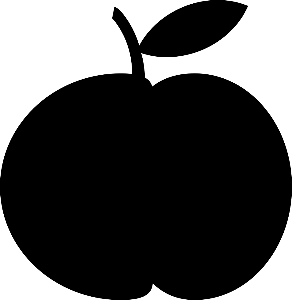 Four Seasons Fruit Comments - Apple Silhouette Png - (952x980) Png ...