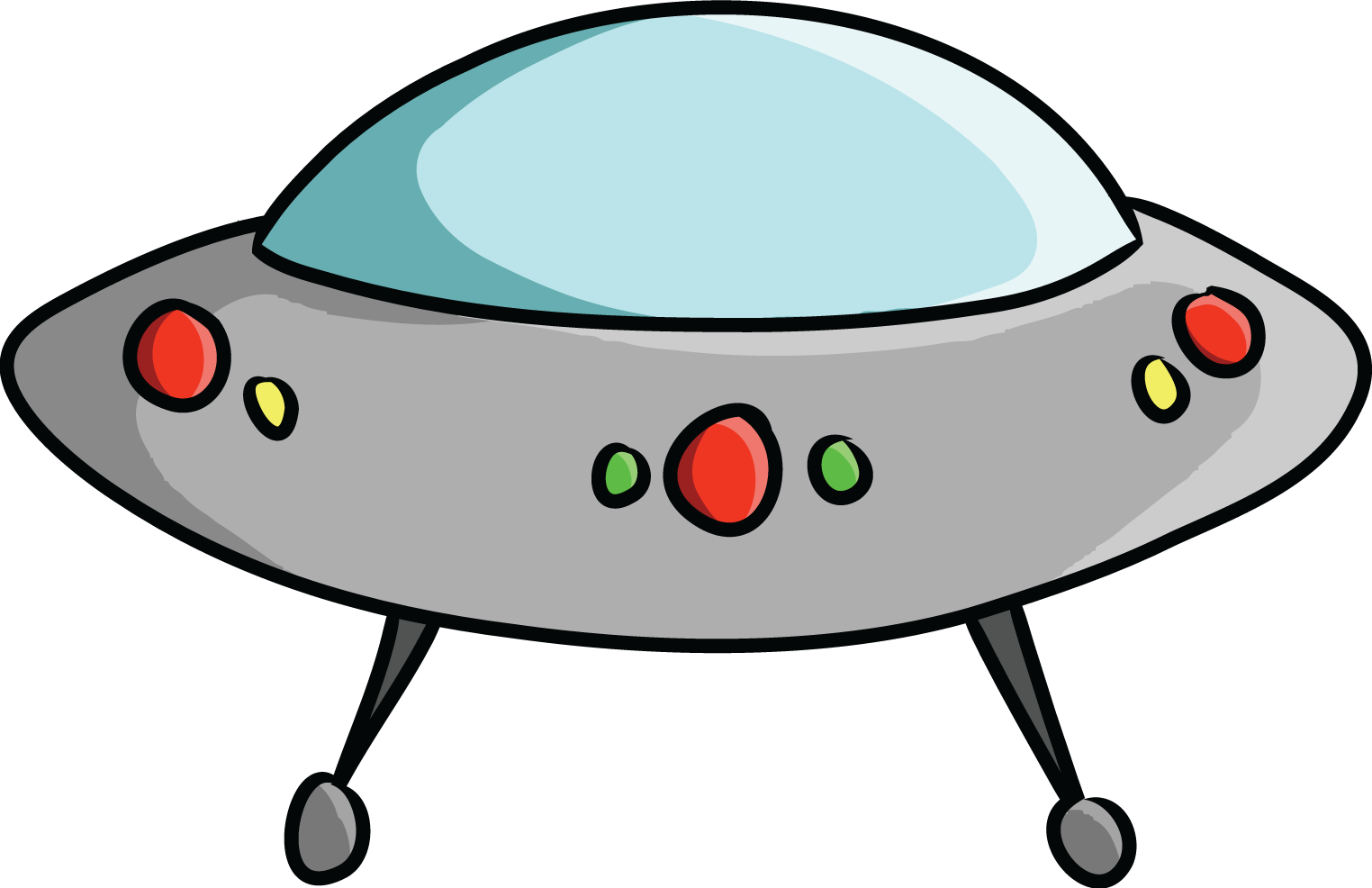 Free To Use Public Domain Flying Saucer Clip Art - Clip Art Of Space ...