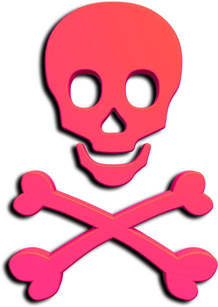 Chi Omega Symbol Chi Omega Skull And Crossbones 473x650 Png