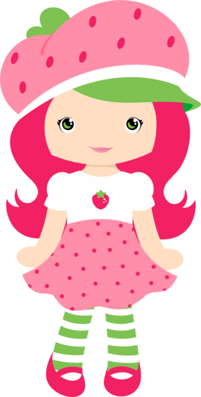 Rosita Fresita - Strawberry Shortcake Clipart Minus (286x565)