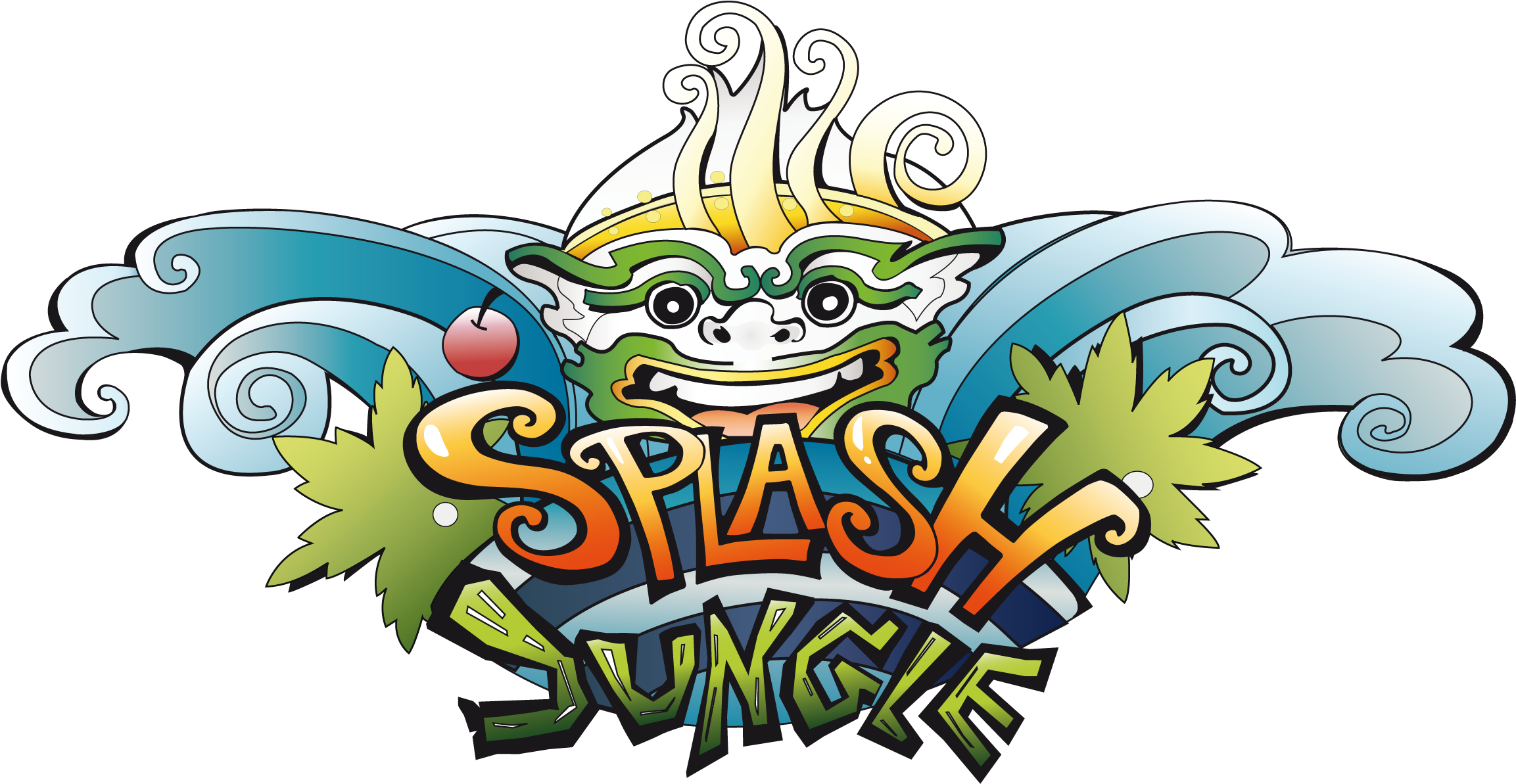 Splash jungle. Аквапарк всплеск джунглей Пхукет. Аквапарк логотип. Джунгли логотип.