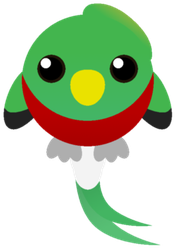 Quetzal Clipart Cartoon - Quetzal De Caricatura (350x350)