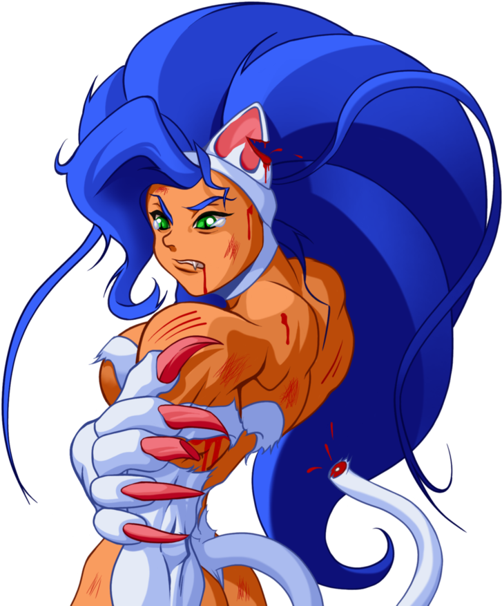 Фелисия дарксталкерс. Buff Felicia (Darkstalkers).