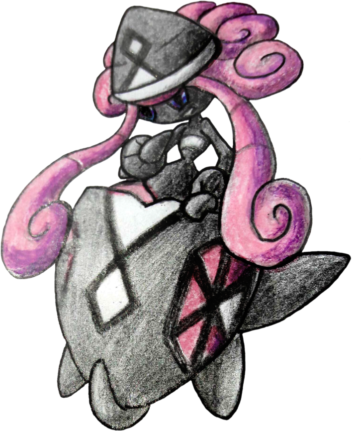 Shiny Tapu Lele By Crystalitar - Shiny Tapu Lele Fanart - (820x975) Png Cli...