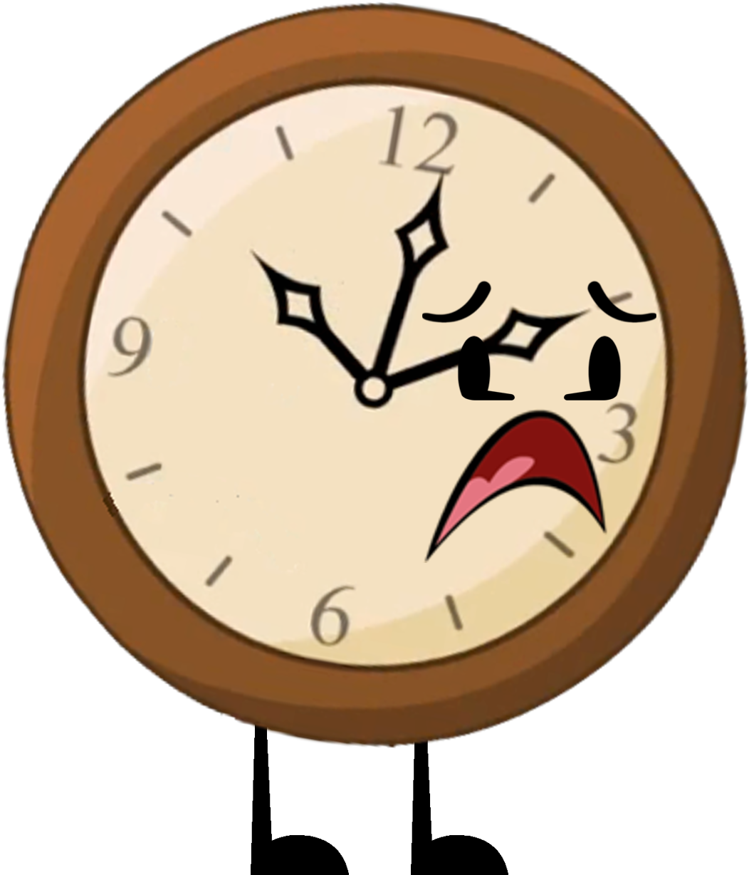 Bfdi Clock Pose 3 - Bfdi Clock Pose 3 - (1249x1353) Png Clipart Download