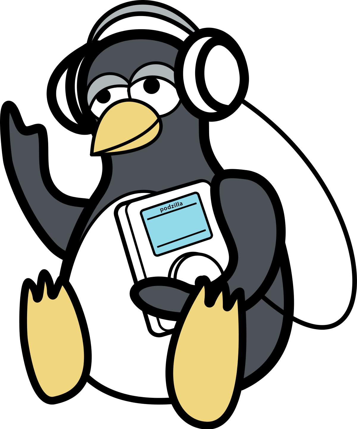 Linux life. IPOD Linux. Open Linux on IPOD. Linux Audio PNG.