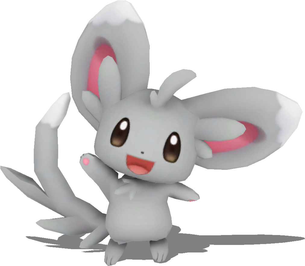 Pokemon d. Minccino. Minccino покемон. Покемоны 3d. Pokemon Black shiny Minccino.