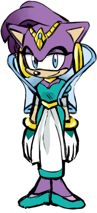 Queen Aleena Redesign From Sonic Underground - Sonic The Hedgehog ...