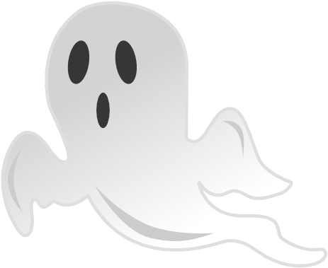 Free Clip Art Ghosts - Ghost Icon Png - (498x432) Png Clipart Download