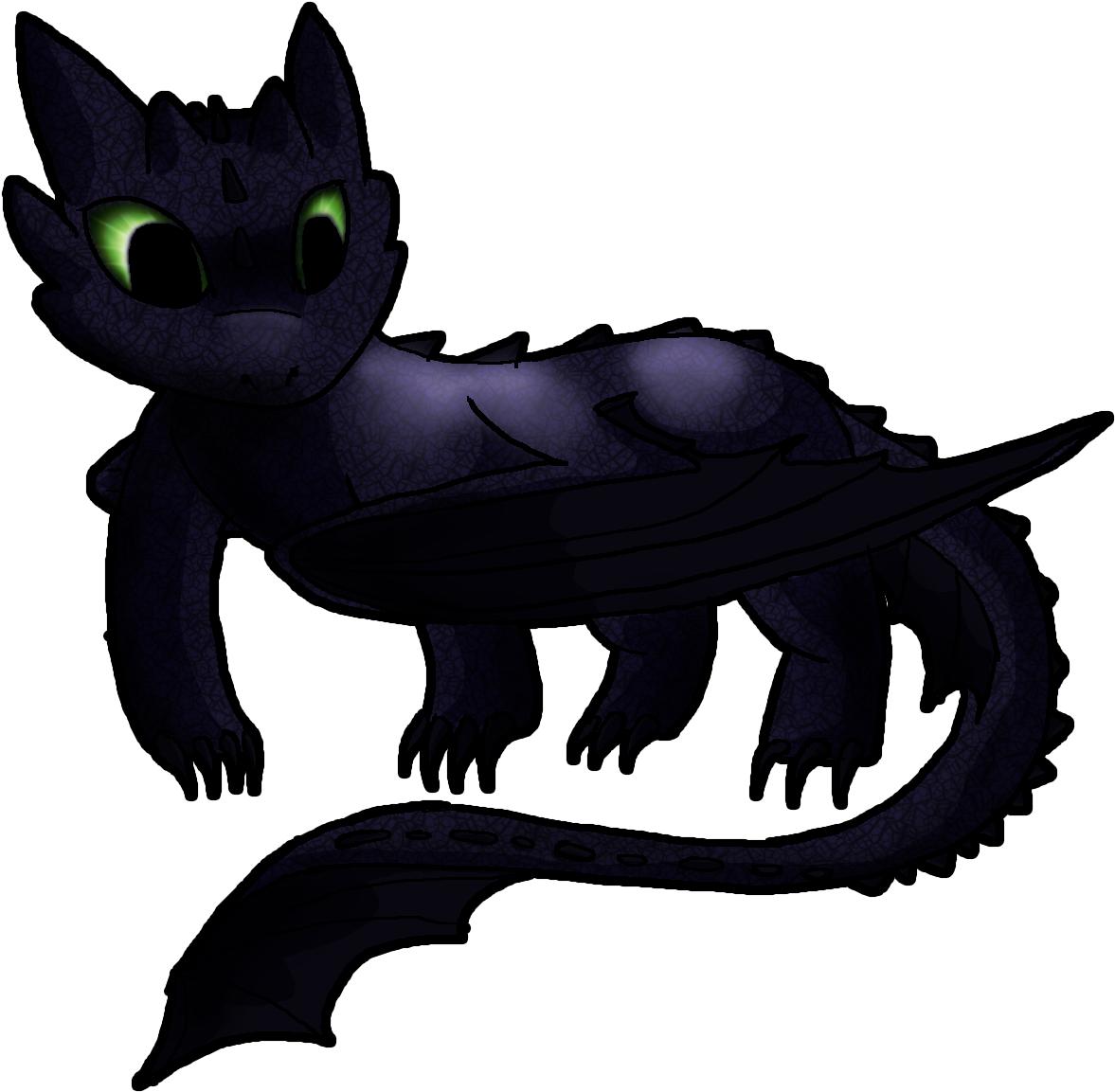 Toothless Transparent Background By Commander Carrot - Cartoon (1600x1200)