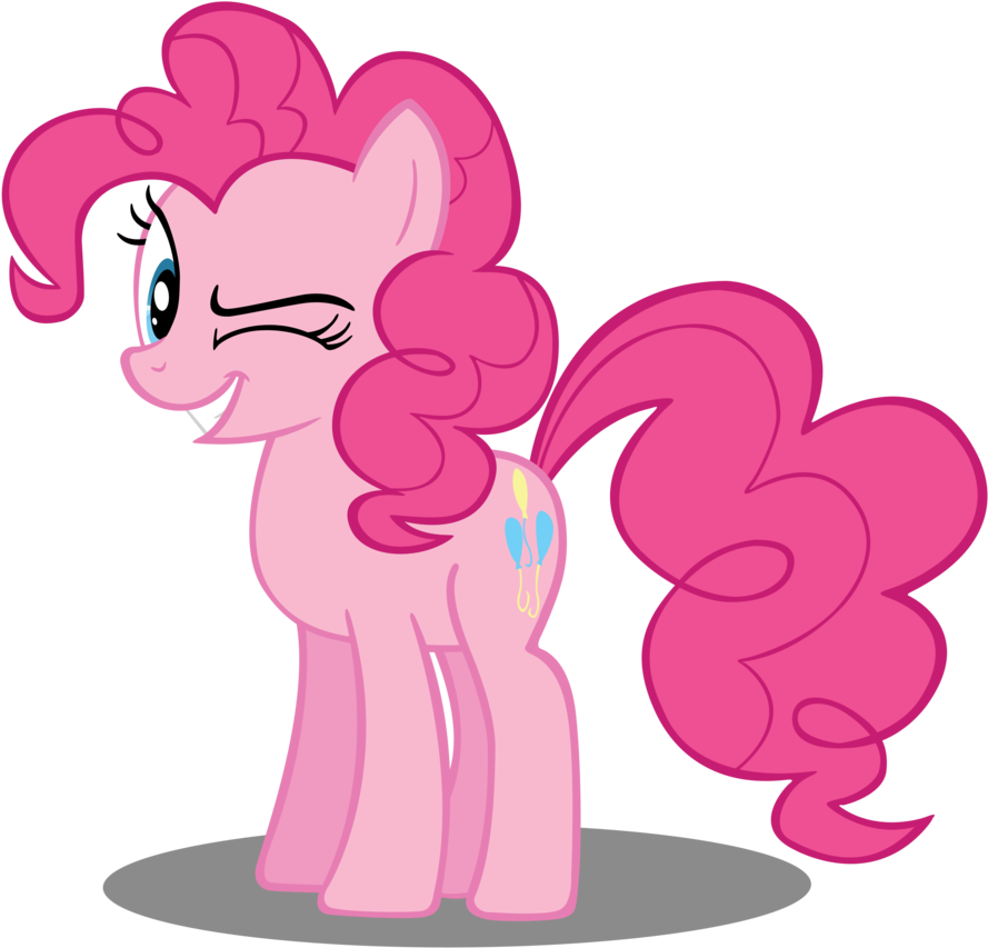 Fanmade Pinkie Pie Wink Vector - Fanmade Pinkie Pie Wink Vector (1024x901)