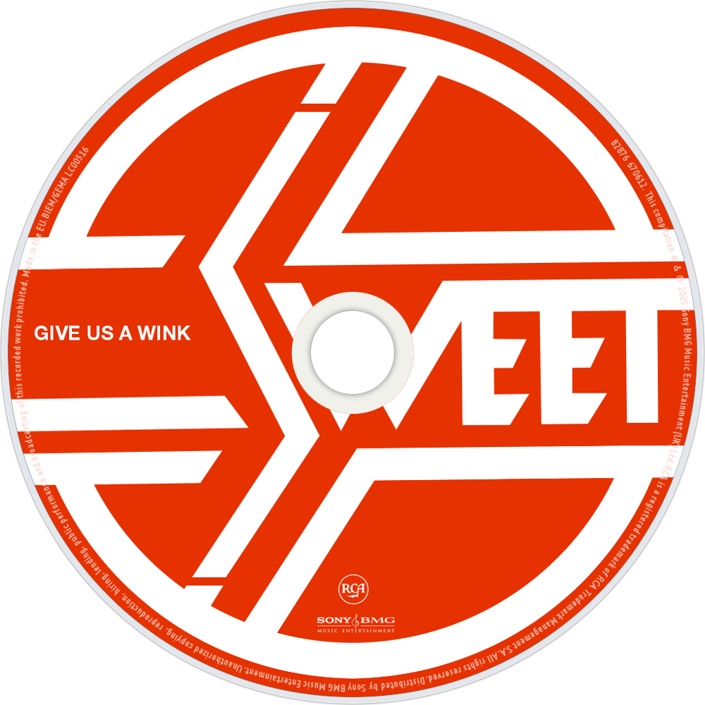 Give us a like. Sweet - give us a wink. Sweet give us a wink 1976. Sweet give us a wink 1976 CD. Give us a wink пятаки.