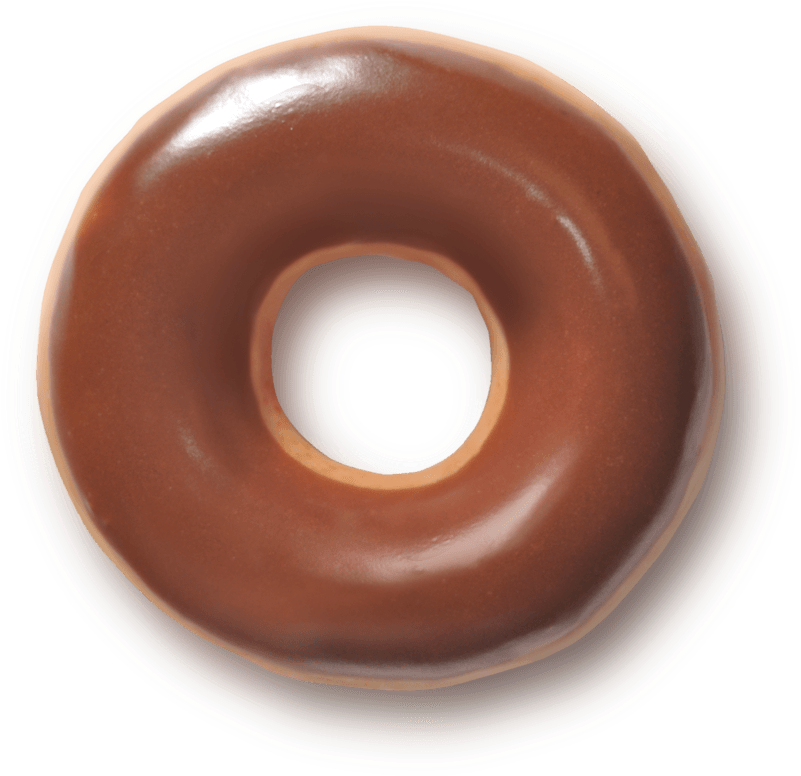 Шоколадные пончики Krispy Kreme