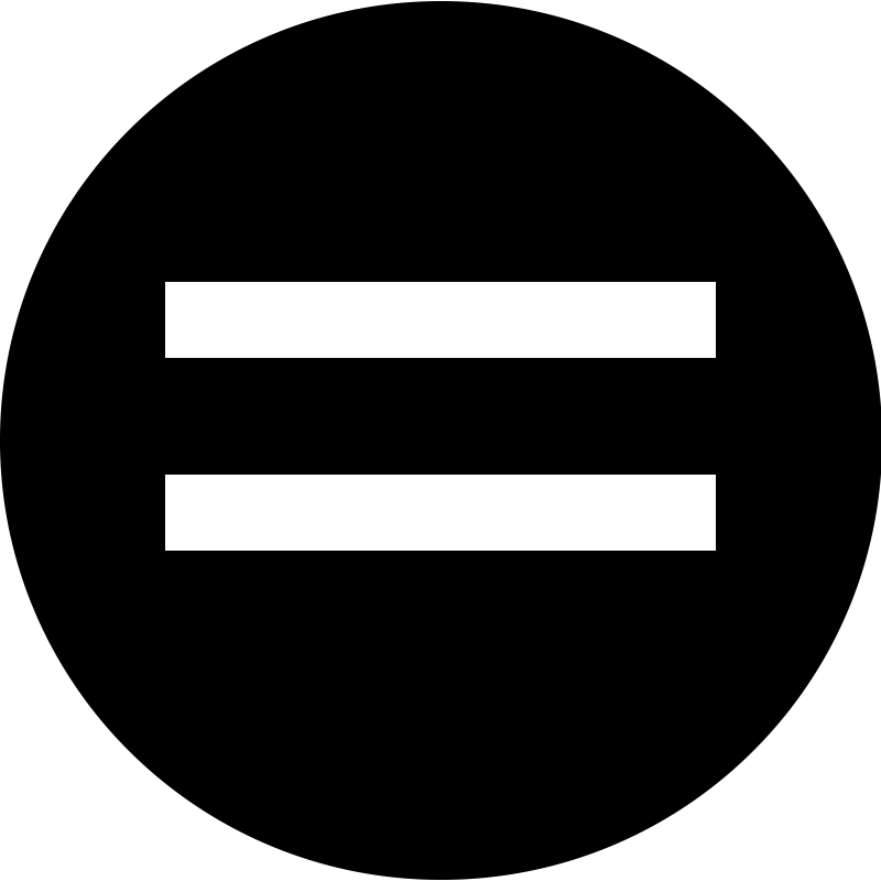 Equals sign