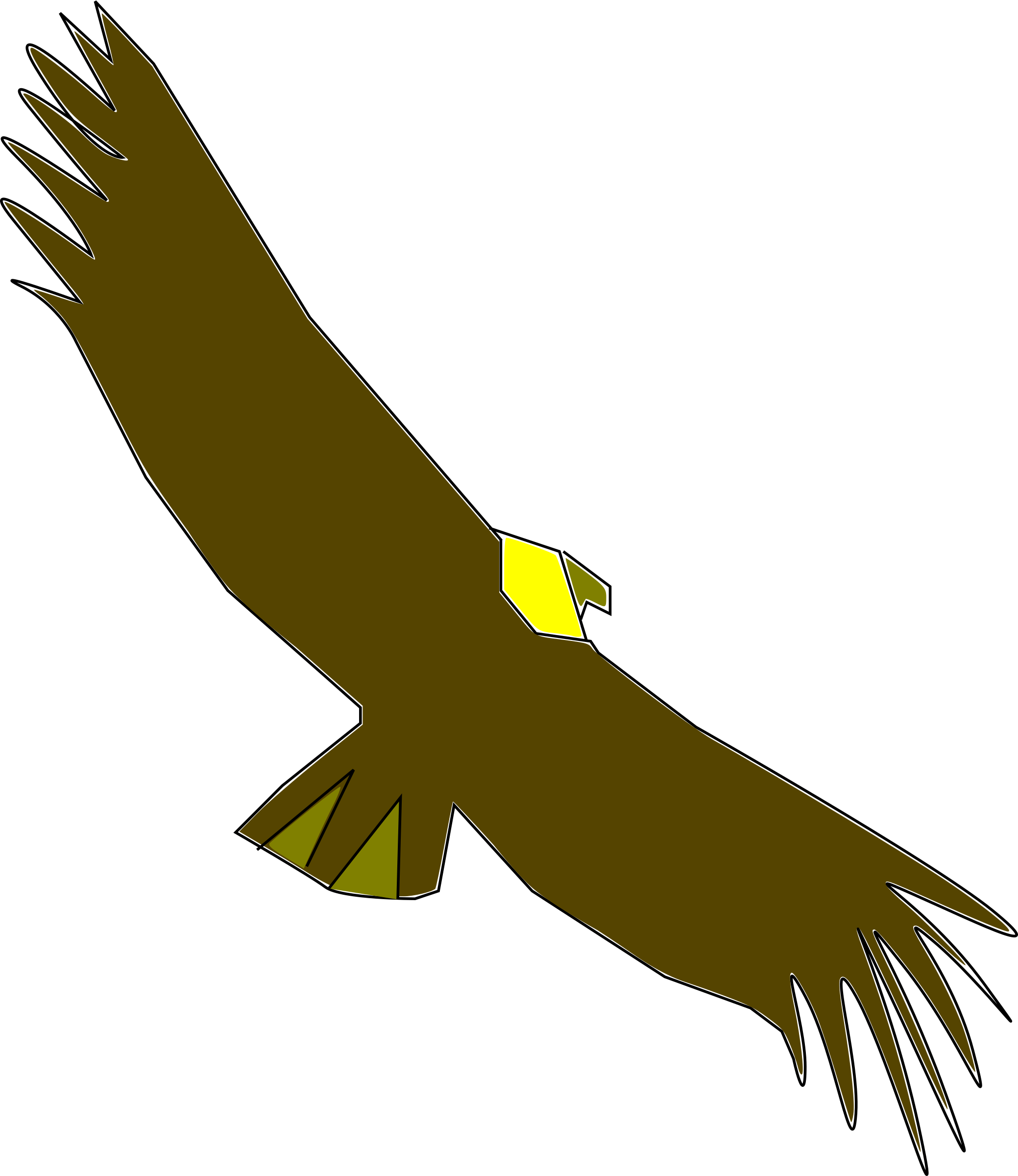 Condor Clip Art Download - Condor .png - (2078x2400) Png Clipart Download