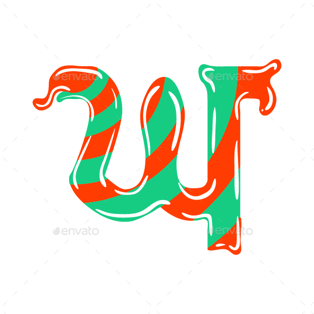 Punjabi Letters Set In Cute Colorful Style - Punjabi Letters Set In Cute Colorful Style (612x612)