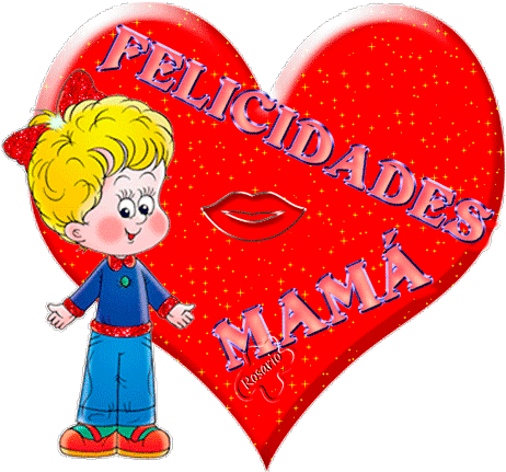 Gifs De Feliz Dia De La Madre Heart 475x450 Png Clipart Download