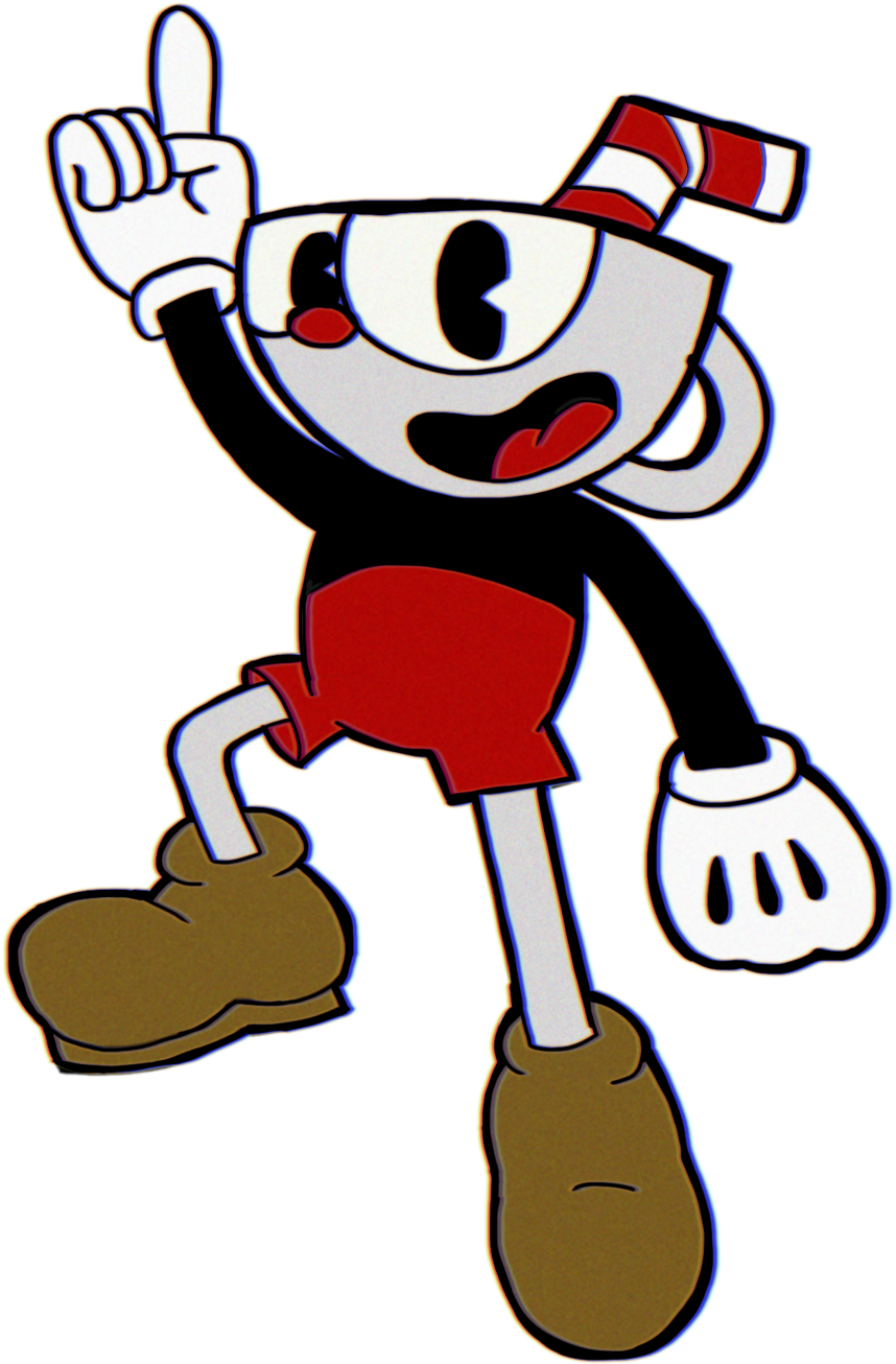 Cuphead Deviantart Xbox One Character - Cuphead Png - Full Size Png 