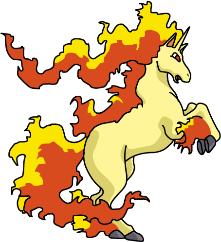 Pokemon Clip Art Clip Art Free Clipart Images - Pokemon Shiny Rapidash ...