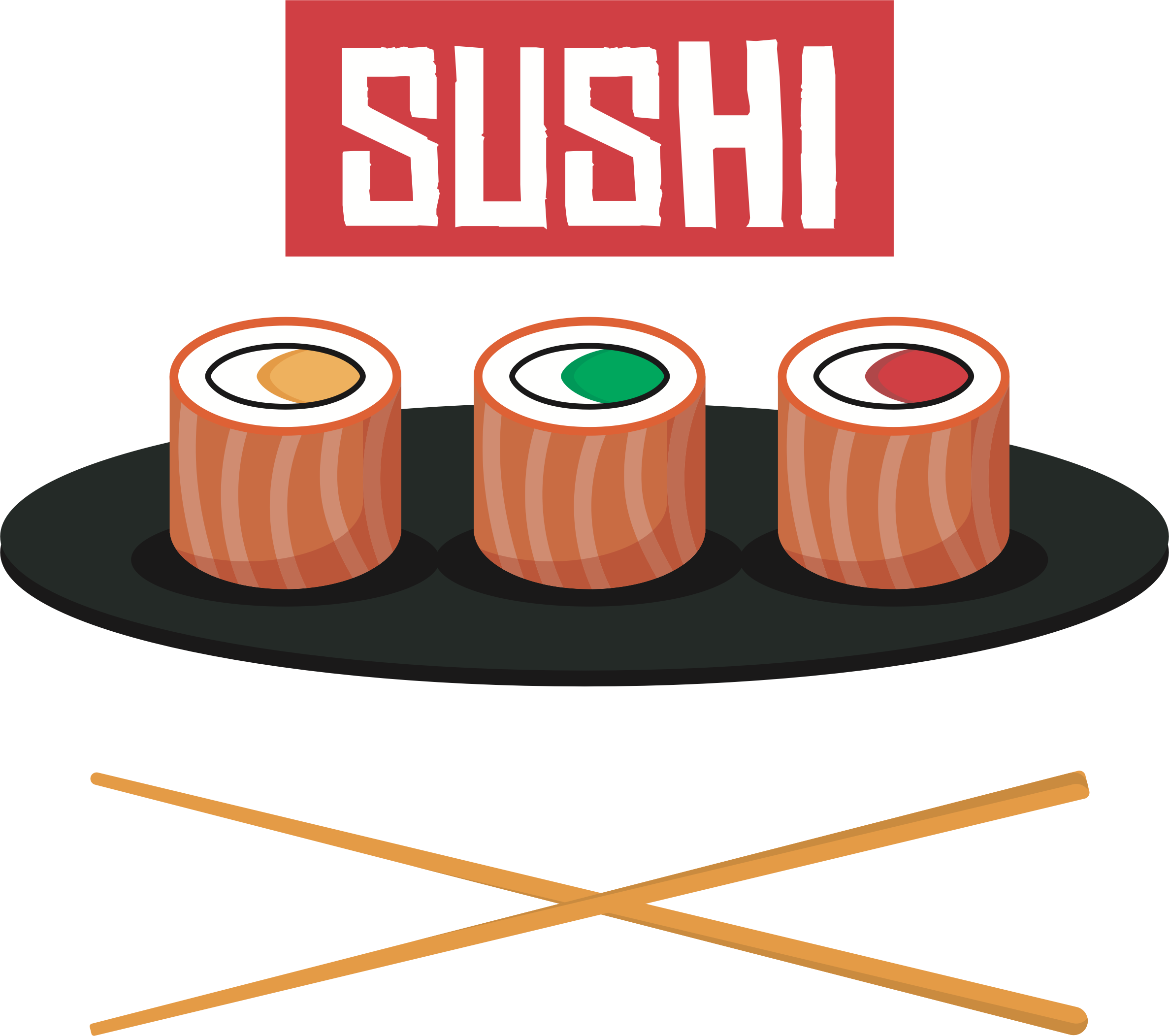 Big Image - <b>Sushi</b> Png Vector - (2374x2104) Png Clipart Download. 