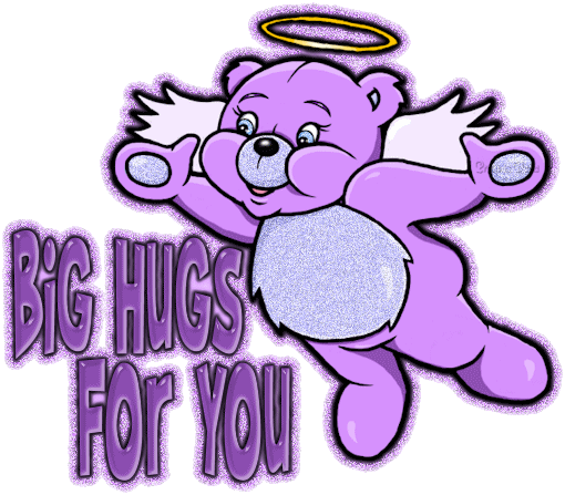 Big Hug Clip Art - Sending You Big Hugs (510x447)
