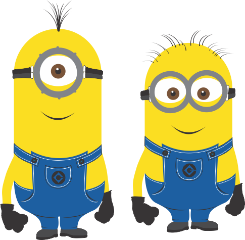 Adesivo Dos Minions - Minion Svg - (485x475) Png Clipart Download